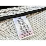 IRO Long Sleeve Ceylona Knit Leather Trim Zip Up Jacket Gray Women's FR 38 /US 6 Photo 5