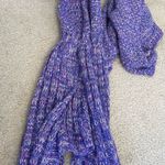 Mermaid Snuggle Blanket Purple pink white Adult Size Tail Knit Sleeping Bag Photo 1