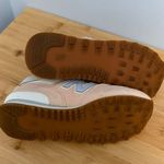New Balance 574 Size 6 Women's Pink and White Sneakers WL574NE2 Photo 4