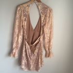 For Love & Lemons  Modern Love Dress Rose Gold Large Photo 2