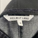 Helmut Lang  Seamed Pull On‎ Raw Hem Leggings with Pockets in Size 30 Photo 2