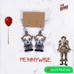 Pennywise earrings 🩷 Orange Photo 1