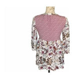 Absolutely  famous BoHo blouse size small floral Photo 3