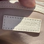 Antonio Melani Cream Leather Hobo Bag with Braided Trim Photo 8