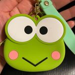 Very cute coin bag with keyring Green Photo 0