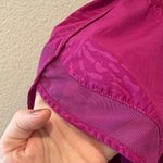 Athleta Mesh Racer Run Mid Rise Magenta Athletic Shorts Size XXS Photo 1