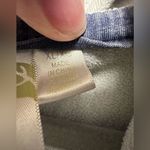 Green Tea mock neck drawstring blue washed out sweatshirt Photo 3