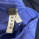 Free People We the Free blue cold shoulder cross back short sleeve tee size Medium Photo 2