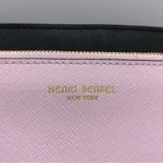 Henri Bendel  W 57th Slim Convertible Lilac Black Colorblock Clutch Shoulder Bag Photo 3