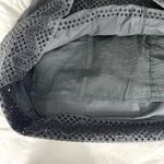 Madewell Black Eyelet Bayfront A-Line Midi Skirt, 0 Photo 4