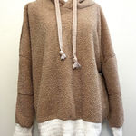 Free People  Intimately Warmer‎ Than You Oversized Cozy Lounge Pink Hoodie S Photo 0