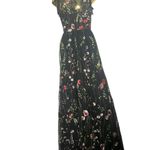 3 x $50 City Studio black floral embroidered size 0 maxi dress wedding whimsy Photo 4