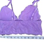 BP Lavender purple lace bralette light padding size medium NEW (Wear 3 ways) Photo 4