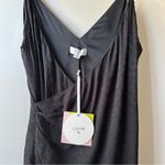 Cushnie x Target Black Leopard Cheetah Jacquard Asymmetrical Dress Size 6 Animal Photo 4