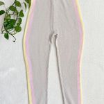 Anthropologie Saturday Sunday Rainbow Stripe Knit Lounge Pants Small Photo 3