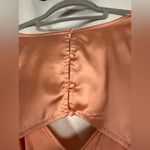 ASOS  Design Bias Cut Satin Maxi Tea in Peach Dress 12 Photo 11