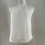 J.Crew H. Crew Off White Draped Sleeveless Top sz XS/S Photo 3