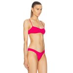HAIGHT. Agatha Bikini Set in Intense Pink Small New Womens Top Bottoms Leila Photo 3