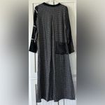 KĘDZIOREK Wool Viscose Patchwork Dress NWT Size 38 Black Photo 1