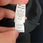 Spanx  women’s black Velvet Split Hem Wide Leg Pant pull on size L Photo 6