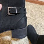 Vionic Size 7 Sienna Suede Bootie Boots Black Buckle Waterproof Photo 11