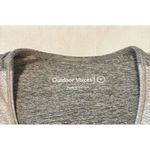 Outdoor Voices Women’s Slash back Crop Top Tri-Tone Grey Sz. Med Photo 4