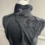 Mountain Hardwear  Womens Fleece Outdoor Fuzzy Full Zip Vest Black Small Photo 5