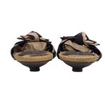 Banana Republic Animal Print Slip On Mules Size 7 Photo 3