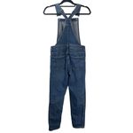 &Denim Distressed Full Length Denim Overalls Size 2 Blue Photo 1