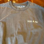 SER.O.YA Charcoal Smocked Dress Gray Photo 1