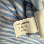 Vineyard Vines Shirt Womens Small Striped Blue White Terry The Shep Pullover Photo 3