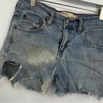 Levi's Levi’s Vintage Y2K Denim Mom Shorts Size 4 Distressed Rugged Early 2000s Photo 2