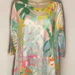 Women's ATELIER 5 By Gozde Yilmaz Multicolored Floral Tunic Top Photo 0