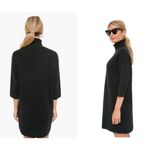 Pomander Place Noir Vivianne Turtleneck Sweater Dress Shimmery Black Size XL NWT Photo 5