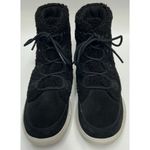 Sorel  Women's Explorer II Joan Cozy Boots Waterproof Black Size 7 Sherpa Lace Up Photo 2