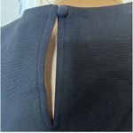 Black Dress by Spense with Faux Leather Skirt Size Small Photo 4