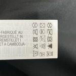 ZARA Tailored Double Breasted Blazer Faux Leather Black Women’s Size S New Photo 9