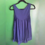LC Lauren Conrad Lauren Conrad‎ Tank Top Blue Super Cute Size Large EUC! Photo 3