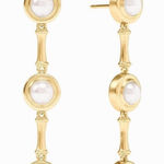 Julie Vos Bamboo Statement Earring Gold Photo 0