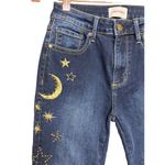 Driftwood Jackie High Rise Gold Moon Stars Skinny Jeans Women’s Size 24 Photo 4
