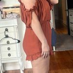 Wishlist Burnt Orange Romper  Photo 1