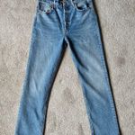 AGOLDE Riley High Rise Straight Crop Photo 9