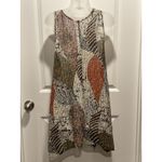 Boho Festival Tunic XL XXL Women's Sleeveless Lagenlook Art Wear Patchwork Hippy Photo 5