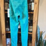 Lululemon Blaze Maldives Green Wunder Train Leggings High-Waisted Photo 7