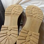 Tommy Hilfiger women's size 9.5 sweater cuffed leather ORANDA winter combat boot Photo 5