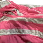 Victoria's Secret Pink and Gray Striped Y2K Babydoll Adjustable Camisole Size M Photo 9