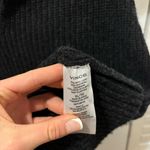 Vince  V-Neck Wool & Cashmere Vest in Black Photo 4