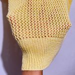 Chico's Chico’s yellow crochet knit Size 3 Photo 6