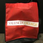 Valencia College Reusable Carrying Bag Red Photo 1