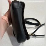 Juicy Couture  Black Faux Fur Flap Crossbody Mini Bag Photo 12
